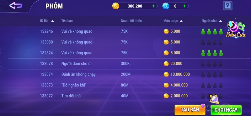 phỏm online